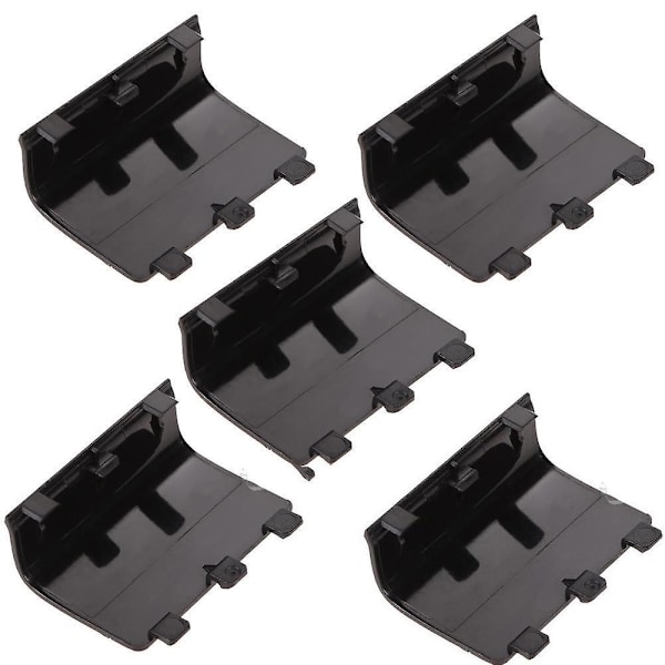 5 stk. Batterideksel Erstatningsdeler for Xbox One-Xin Black