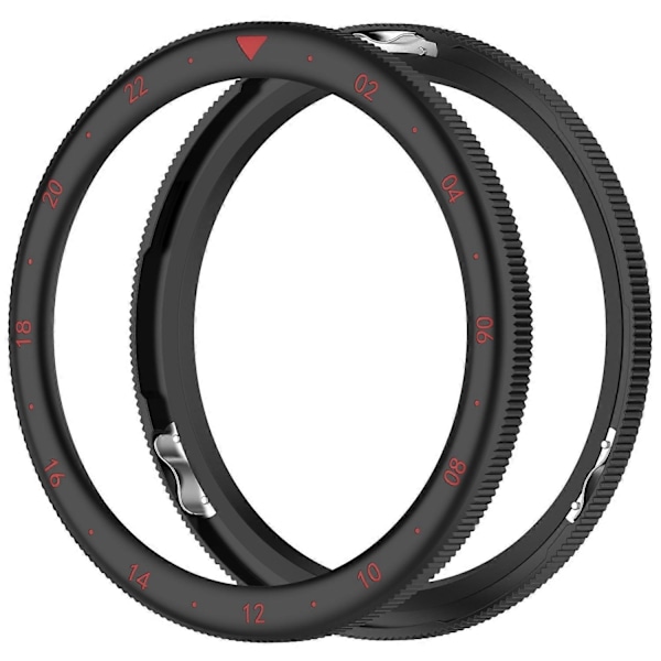 til Xiaomi Watch S4/S4 eSIM Version/S3/S3 eSIM Version Bezel Ring 316 Rustfrit Stål Bezel Loop-Xin Style G