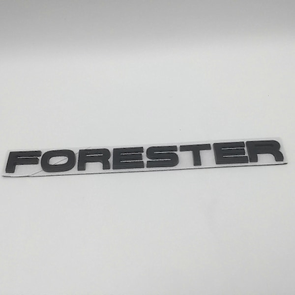 1kpl 3D metallinen Crosstrek Awd Brz yhteensopiva Wrx auton kirjain lokasuoja tunnus sivu takaluukku merkki tarra auto tarvikkeet-xindaren black FORESTER