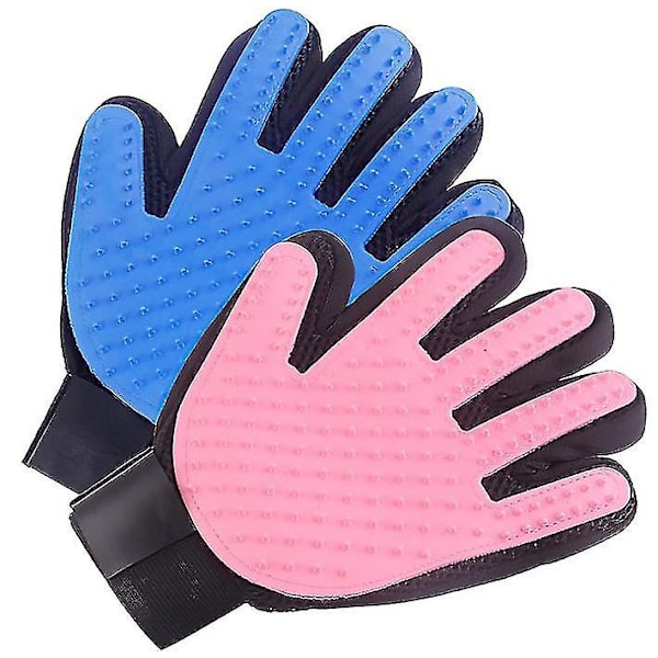 Katteplejehandske til Katte Wool-Xin left blue