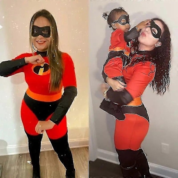 The Incredibles -asu Halloween- ja karnevaalipartyyn, korkealaatuinen naisille -Xin woman 100