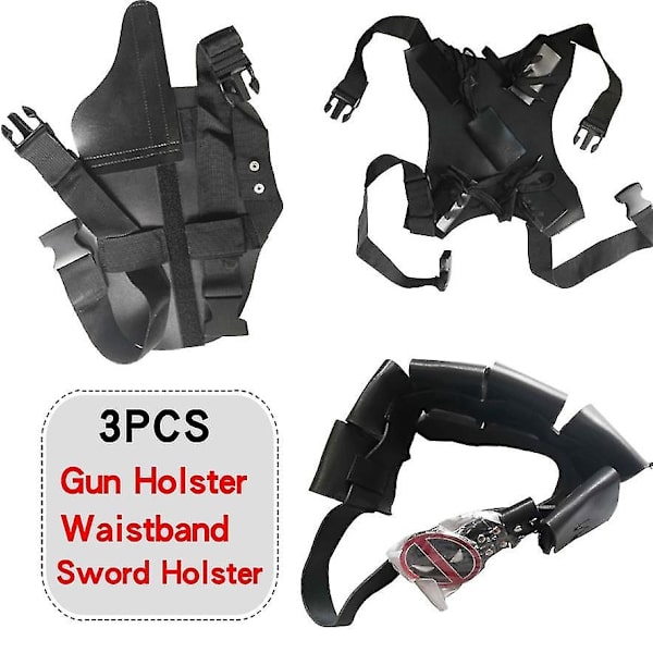 Deadpool Cosplay Kostume Børn Voksen Kostume Anime Superhelt Cosplay Dødsvagt Anime Voksen Service Strømper Hat Tilbehør Anime 3 stk-Xin 3 PCS XL