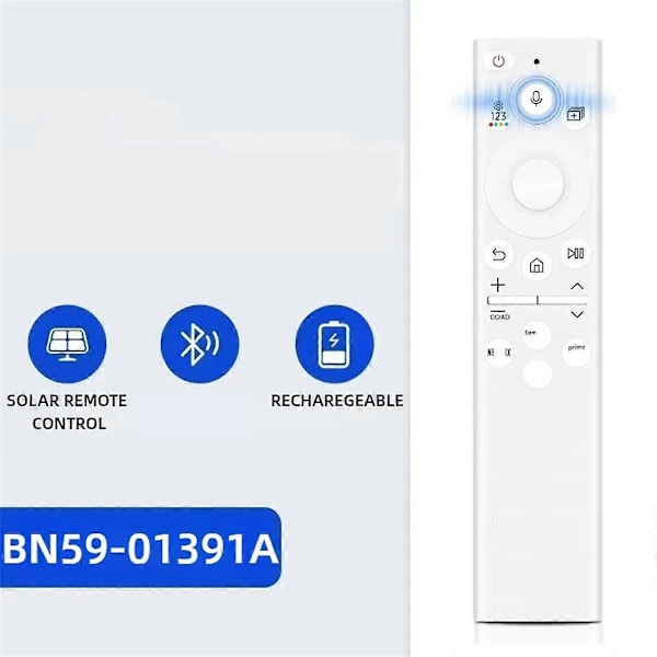 BN59-01391A Aurinkoäänikaukosäädin Yhteensopiva Smart 4K 8K Neo QLED Ympäristöystävällisen Aurinkolatauksen kanssa - xindaren