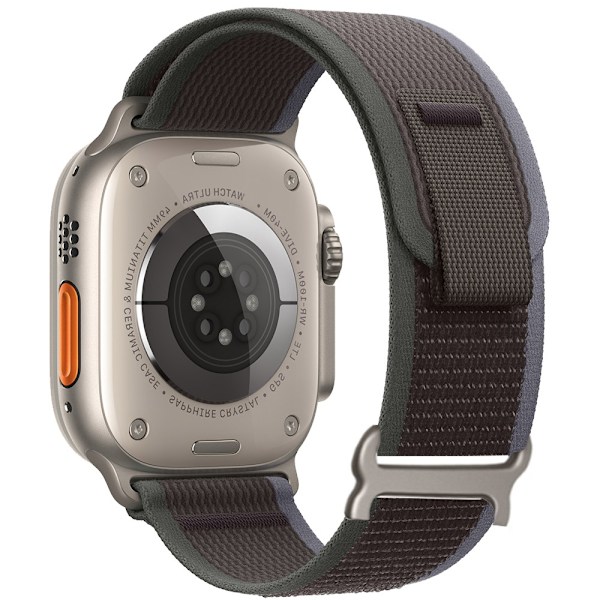 Trail Loop för Apple Watch Ultra 2 Rem 49mm 44mm 40mm 45mm 41mm 38mm 42mm 40 45mm Rem iWatch Serie 8 9 7 6 5 3 Rem Svart Flerfärgad-Xin black colorful 38 40 41mm
