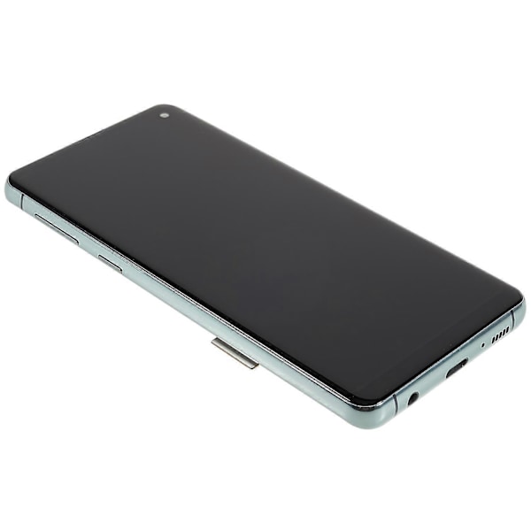 Type A Kompatibel med Samsung Galaxy S10 G973 Grade C LCD-skærm og Digitizer-samling + Rammeudskiftning - xindaren Style D