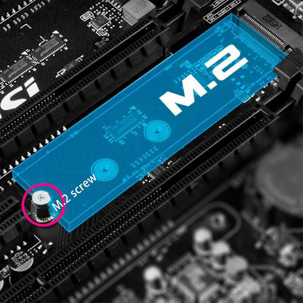 M.2 Skruv 2280 SSD För m.2 NGFF Monterings Skruv För MSI Gigabyte-Xin m.2 Short Adapter Screw