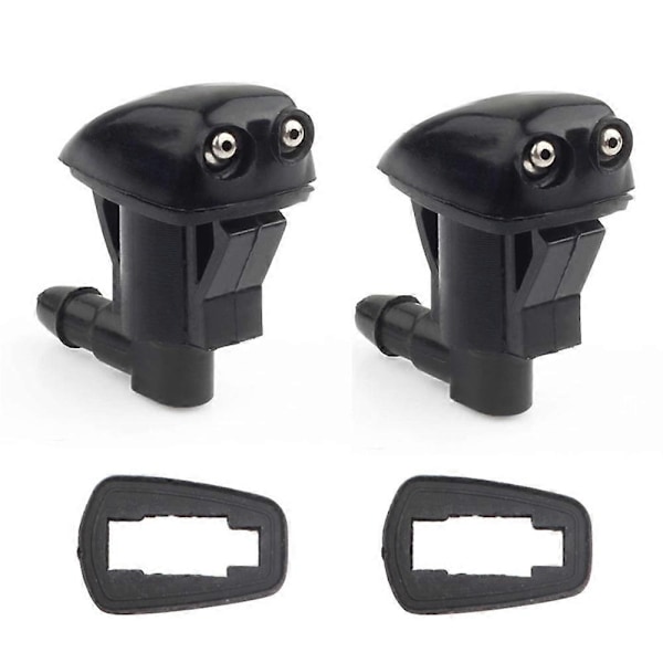 2 stk./lot 55079049AA til Jeep Grand Cherokee WK 2005 - 2011 Sprayer Frontrude Visker Vasker Dyse-Xin 2pcs