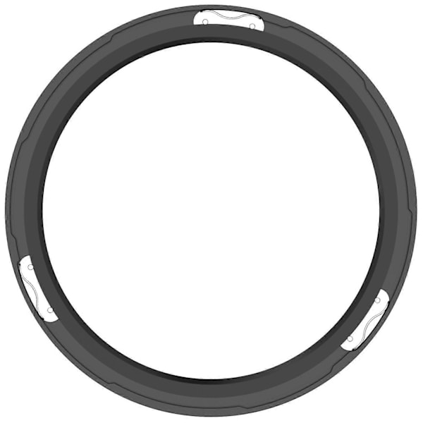 for Xiaomi Watch S4/S4 eSIM Versjon/S3/S3 eSIM Versjon Bezel Ring 316 Rustfritt Stål Bezel Loop-Xin Style C
