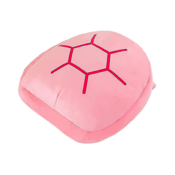 Bärbar Sköldpaddsskal Kudde Vuxen Jätte Havssköldpadda Kostym Rolig Kostym Viktad Havssköldpadda Plyschleksak, Stor Havssköldpadda Kroppskudde-Xin pink*80cm
