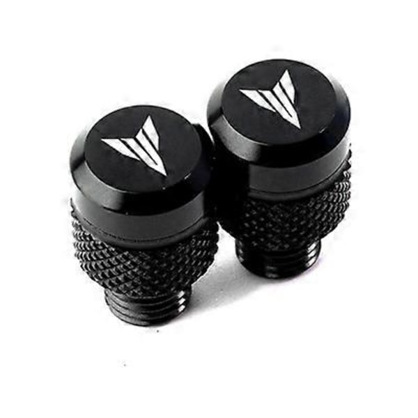 Motorcykel M10*1.25 blindprop til bakspejlshul, egnet til Yamaha MT 07 09 10 MT07 MT09 SP MT10 FZ09 FZ07 MT03 MT25 MT125 bakspejl - Xin Black