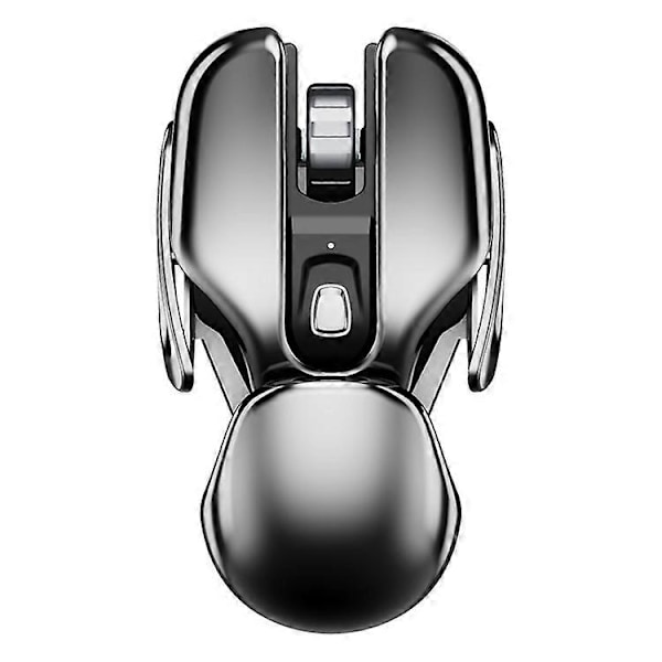 Inphic PX2 1600 DPI 6 Knappar Kontor Hem Tyst Uppladdningsbar Trådlös Mus-Xin Space Gray