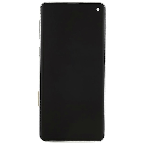 Type A Kompatibel med Samsung Galaxy S10 G973 Grade C LCD-skærm og Digitizer Samling + Ramme Udskiftning - xindaren Style C