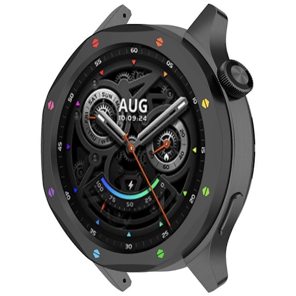 för Xiaomi Watch S4/S4 eSIM Version/S3/S3 eSIM Version Bezel Ring 316 Rostfritt Stål Bezel Loop-Xin Style A