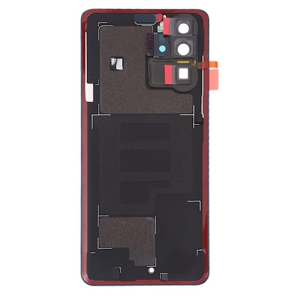 til Huawei P30 Pro Batteri Cover med Klæbemærke+Kamera Linse Dæksel - Aurora Blue-Xin Aurora Blue