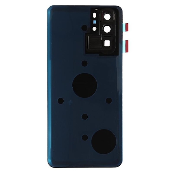 til Huawei P30 Pro Batteri Cover med Klæbemærke+Kameraglas Cover - Sort-Xin Black