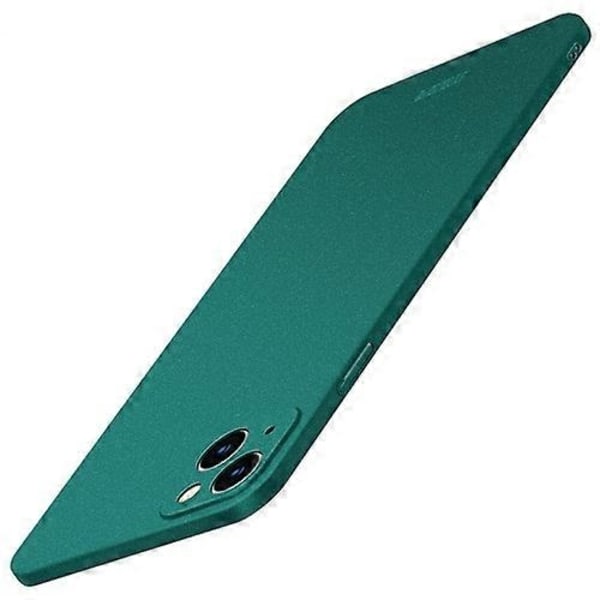 Kompatibel med iPhone 15 MOFI Fandun Series Frosted PC Ultratunn Allomfattande Mobiltelefon Skal-xindaren Green 15 Pro Max