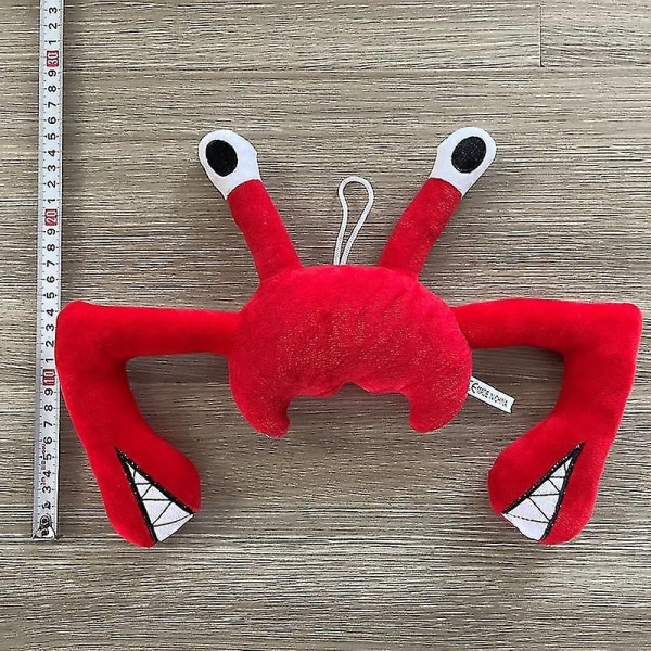 DB Den nya trädgården av Banban plysch Banban trädgårdsspel runt plyschdocka leksaksdocka-Xin Red Crab