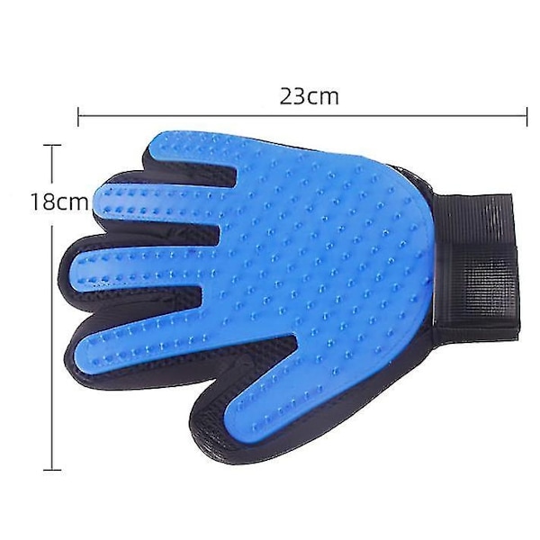 Kissanhierontahanska kissoille Wool-Xin right blue