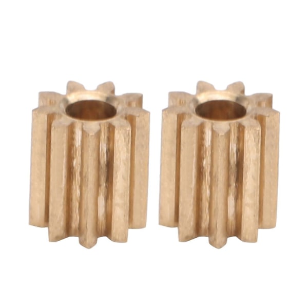 Kasse med Motor Pinion Messing Udskiftning til Duplo Intelli Lok Modul 0.5 9 Tænder - God Kvalitet-Xin