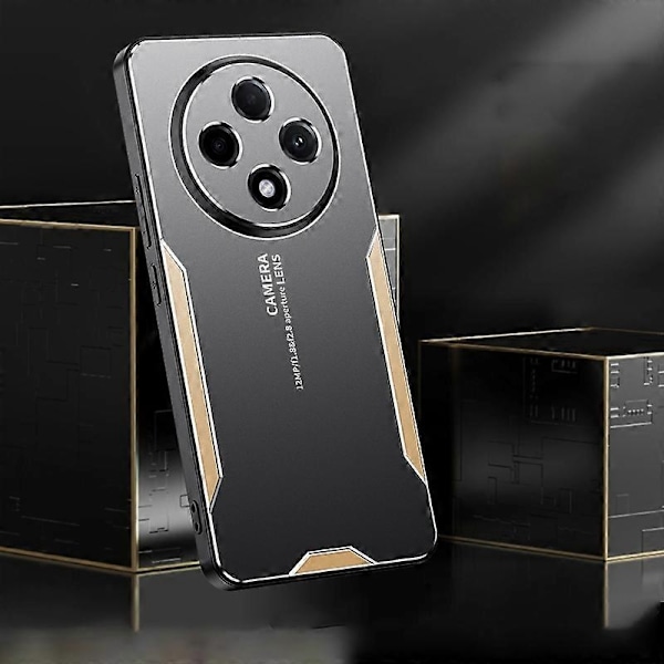 Blade Series TPU Hybrid Metall Skal-Xin Gold For Xiaomi Redmi 14C