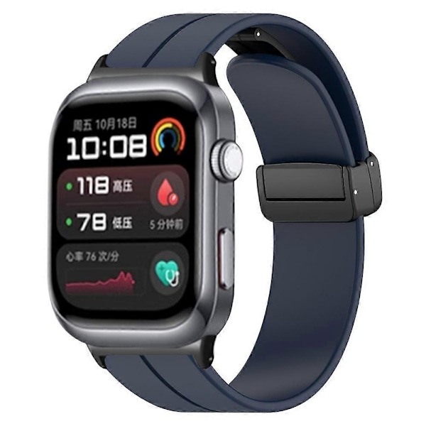 Til Huawei Watch D2 Magnetisk Foldespænde Silikonerem Udskiftningsarmbånd - Xin Style J