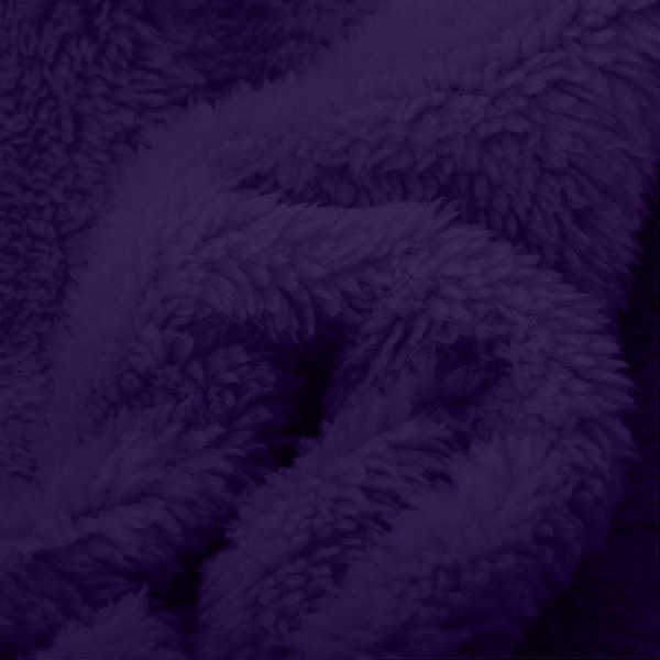 Sexy Voksen En-Del Pyjamas Kvinners Hofte Klaff Ull Hetteskjorte En-Del Pyjamas Kvinners Fluffy Pyjamas-Xin Purple Medium