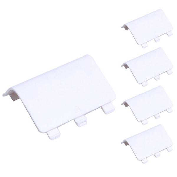 5 stk. Batterideksel Erstatningsdeler for Xbox One-Xin White