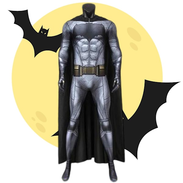 Bruce Wayne Cosplay Kostymer Batman Antrekk The Dark Knight De Samme Kostymer Halloween Jul Show Anime Spill Rollespill-Xin Black S