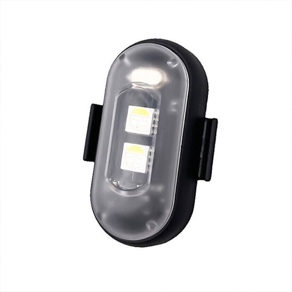 8-farget LED-strobelys for fly 3Pcs