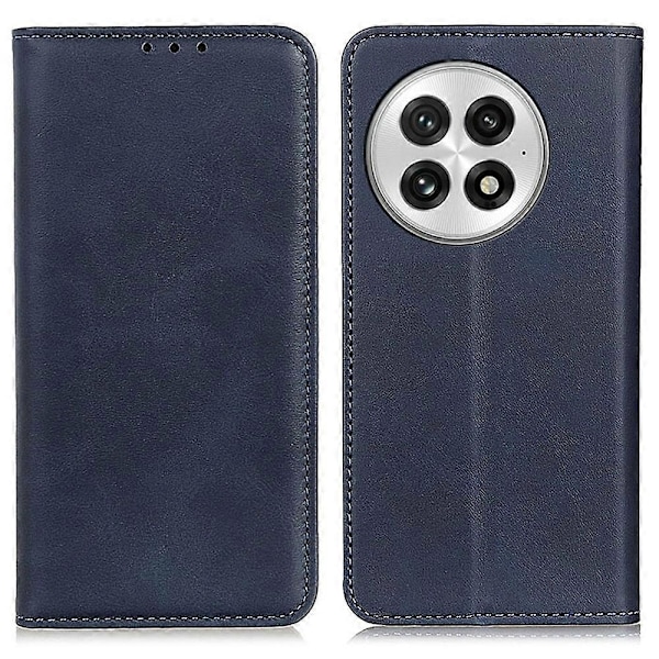 Yhteensopiva OnePlus 13 -kotelon kanssa, halkaistu nahkainen lompakkokotelo - Punainen - xindaren Blue