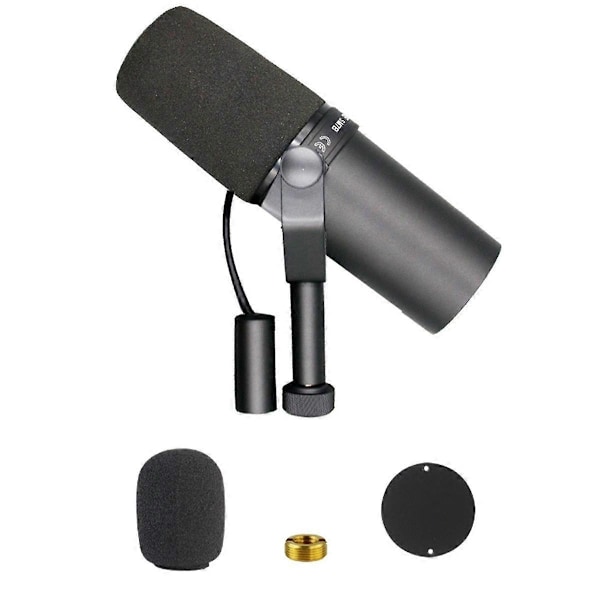 SM7B Dynamisk Mikrofon Opptaksmikrofon Live Broadcast Mikrofon for Live Sceneopptak Podkasting-xindaren