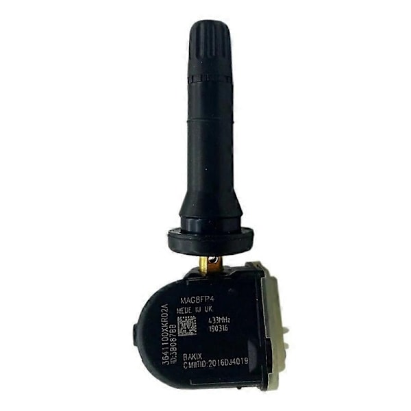 Fordonssensorer TPMS Däcktryckssensor 433MHZ 3641100XKR02A Kompatibel med Great Wall Haval 2019 F7 H6 WEY VV5 VV6 VV7 -xindaren