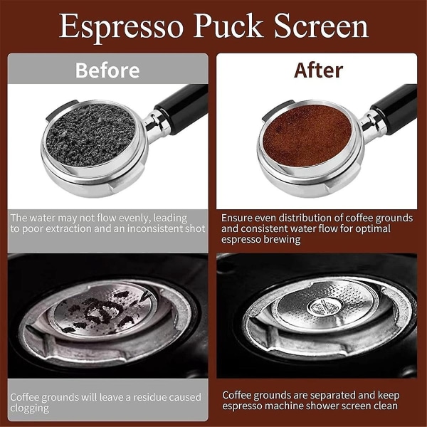 51 mm Espresso Wdt-verktyg, dispenseringstratt och set, espressotillbehörssats Barista- set, kaffenål-Xin