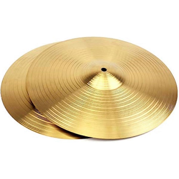 Hi-hat Brass Cymbaler for Trommeslagere Perkusjon Trommer, 8-14 Tommer - Xin 18inch