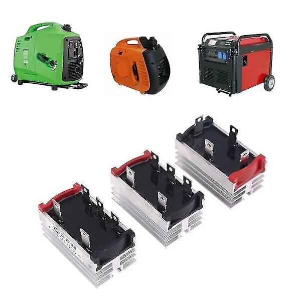 Kompatibel med 35a 50a 1200v Aluminium Metallkasse 3-Fase Diode Bro Likretter 50amp Sql50a Modul G8tb-xindaren 35