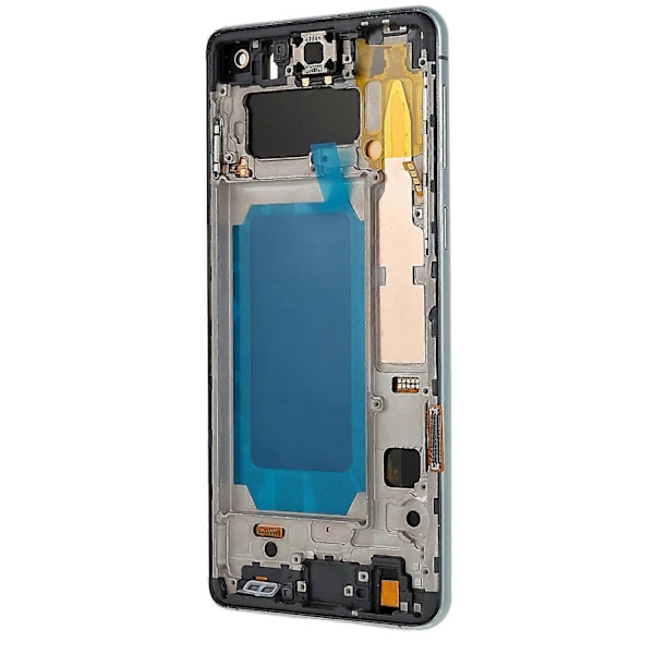 Type A Kompatibel med Samsung Galaxy S10 G973 Grade C LCD-skærm og Digitizer-samling + Rammeudskiftning - xindaren Style D