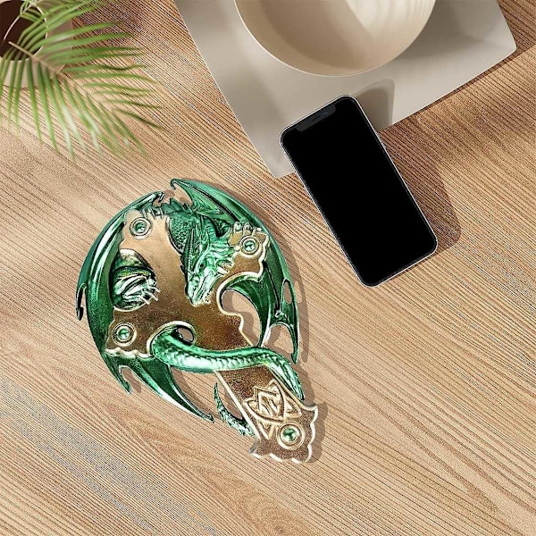 3D Stor Drak Silikonform Flygande Drake Resin Form Djur Epoxy Formar Kristall Staty Tillverkningsformar för DIY Kämpande Drakar Vägg-xindaren dragon cross