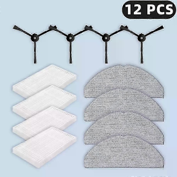 Sopii (Tp-link Tapo Rv30 Max Plus / Rv20 Max Plus) varaosille, suodattimelle, sivuharjalle, moppiliinalle, pölypussitarvikkeille - Xin Set L