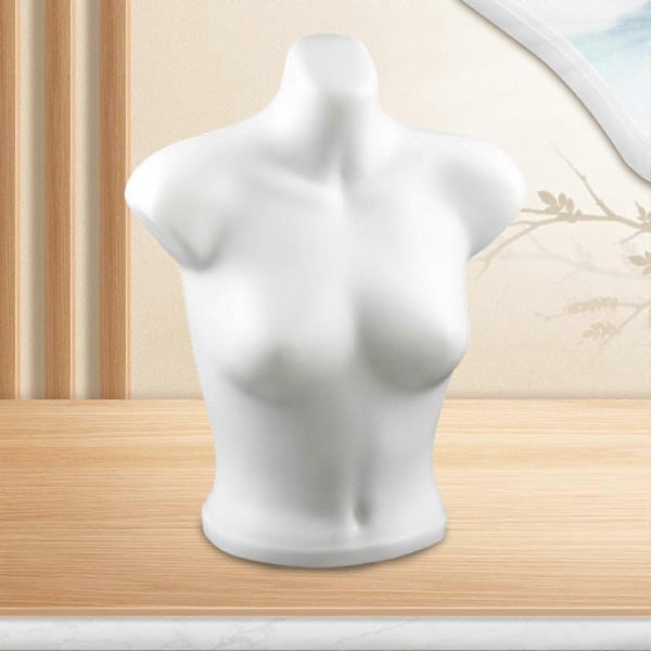 Kvinnlig Mannekäng Torso BH Display Mannekäng för Bänkskiva Utställning Butik-xindaren