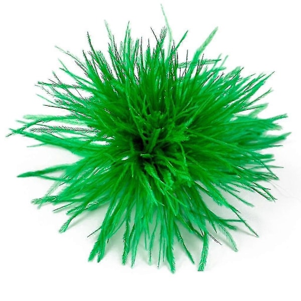Höyhenrintakoru Huivi Klipsi Korut Asusteet Naisten Vaatteiden Koristeet-Xin Grass green