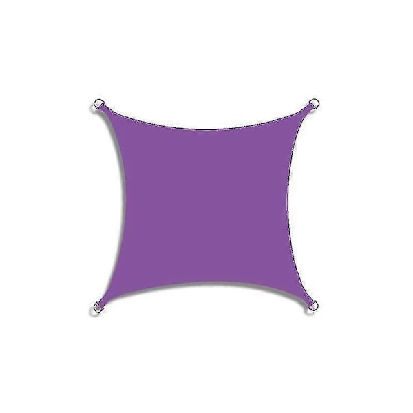 3 X 4 Meter Vanntett Solseil Utendørs Markiser for Hage Gård Seil Basseng Partio Solskjerm-Xin Purple