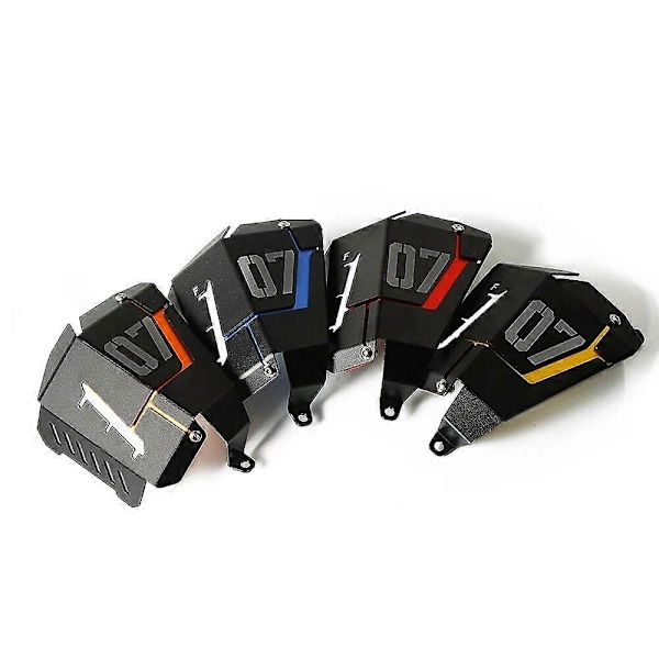 Passer for Yamaha MT-07 MT07 MT07 FZ07 FZ-07 2014 2015 2016 2017 2018 2019 2020 Kjølevæskebeholder Skjold Radiatorbeskytter - Xin Red