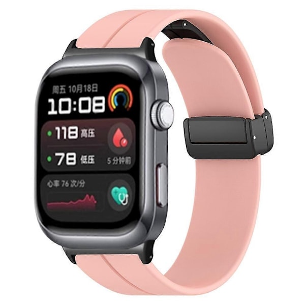 Til Huawei Watch D2 Magnetisk Foldespænde Silikonerem Udskiftningsarmbånd - Xin Style C