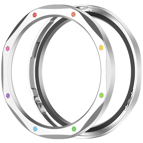 til Xiaomi Watch S4/S4 eSIM Version/S3/S3 eSIM Version Bezel Ring 316 Rustfrit Stål Bezel Loop-Xin Style B