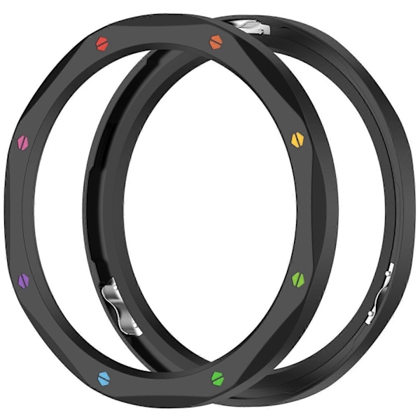 til Xiaomi Watch S4/S4 eSIM Version/S3/S3 eSIM Version Bezel Ring 316 Rustfrit Stål Bezel Loop-Xin Style A