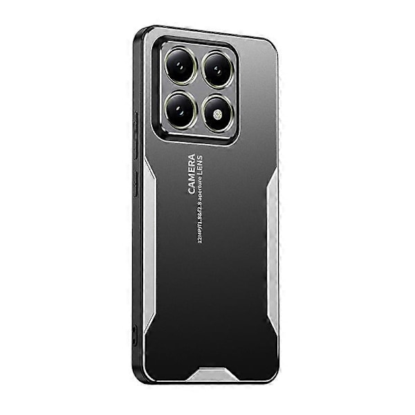 Blade Series TPU Hybrid Metall Skal-Xin Silver For Xiaomi 14T Pro