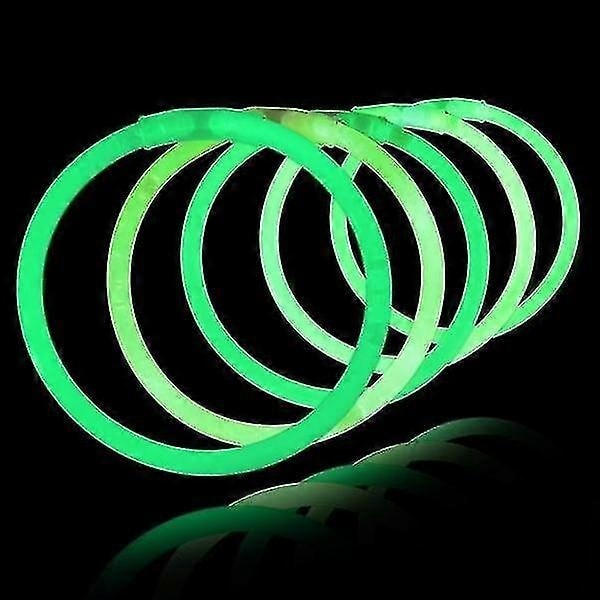 Hohtavat Rannekkeet Glow Stickit Pakkaus 100, 200, 500... Fluoresoivat Tikut Pakkaus - sininen - Xin Green 500 PCs