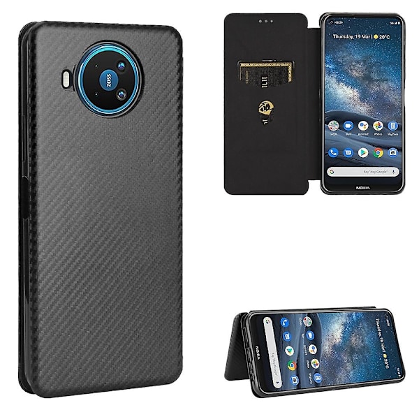 Læderetui til Nokia 8.3 5G - Xin Black