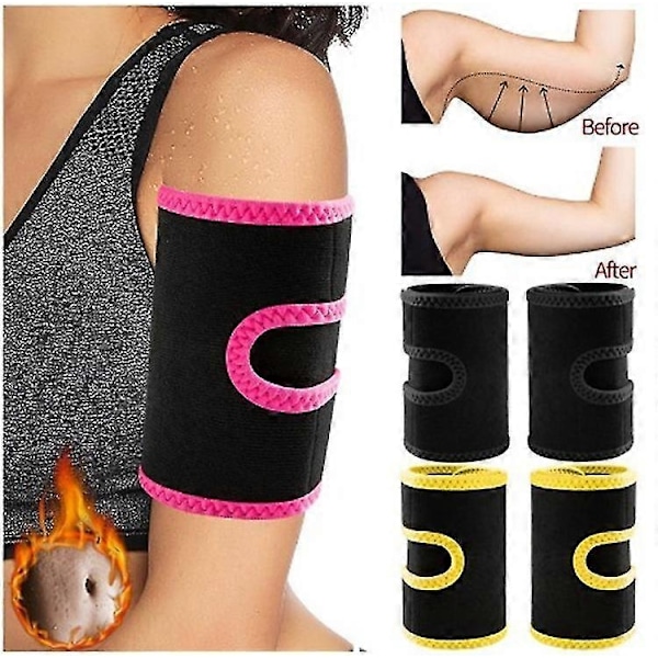 5 st Överarmsmanschett Tryck Smärtlindring Biceps Tendinitbandage Kompressionsärm Triceps Biceps Muskelstöd för Överarm -xindaren
