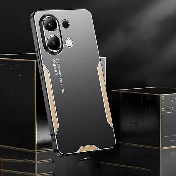 Blade Series TPU Hybrid Metall Skal-Xin Silver For Xiaomi Redmi Note 13 4G